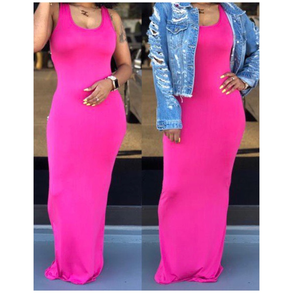 The Bae-sic Maxi Racerback Dress